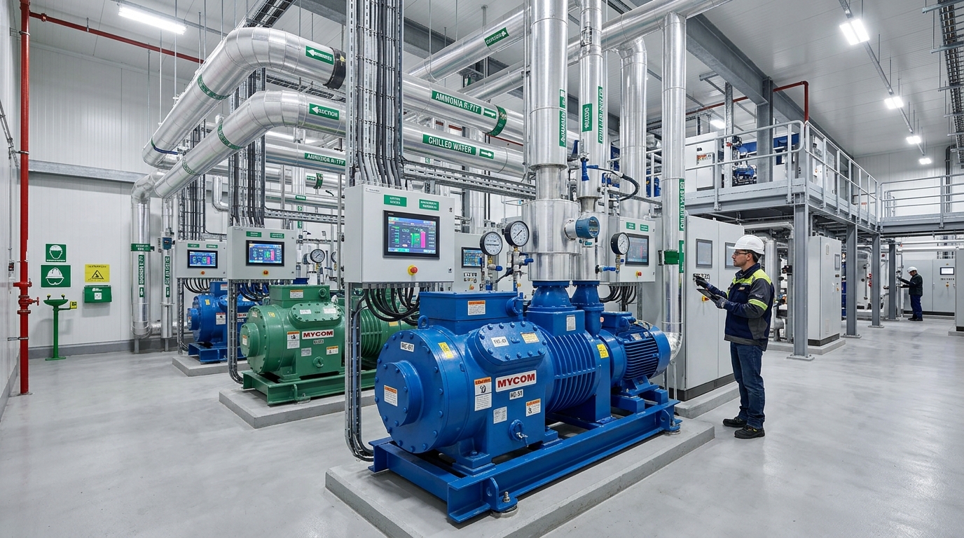 Industrial Chilling Plant Compressor